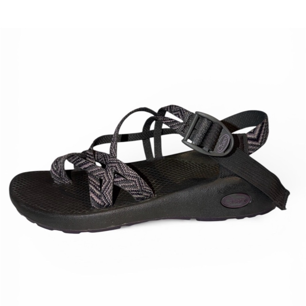 Chaco Womens Adjustable Strap Sandals Size 8 Purple Cushioned Hiking